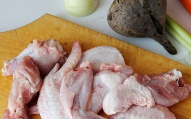 Подготовить куриное мясо