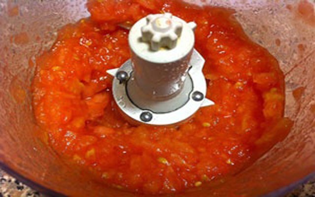 пюрируем томаты без шкурки