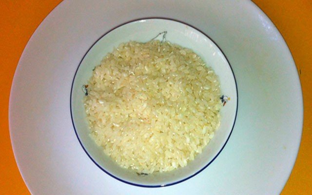 добавляем рис