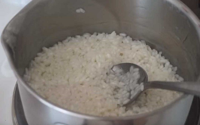сварить рис на воде