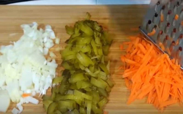подготовить овощи