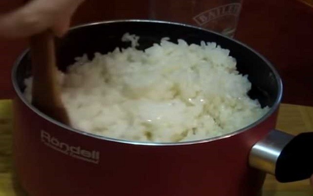 подготовить рис