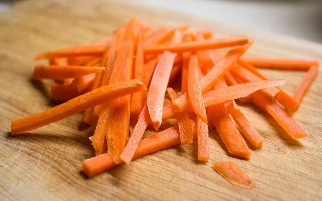 морковь брусочками