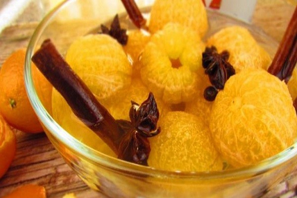 Десертные мандарины в пряном сиропе
